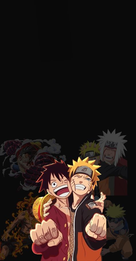 Naruto And One Piece Wallpaper, One Piece Vs Naruto, One Piece And Naruto, One Piece Vs, Rayquaza Pokemon, Anime Lock Screen Wallpapers, One Piece Cartoon, All Anime Characters, Arte Punk