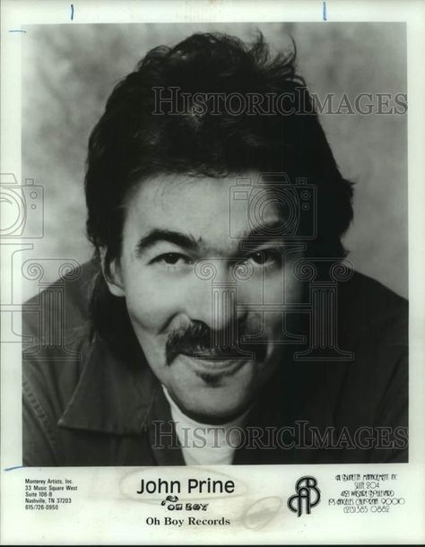 John Prine, Press Photo, Guitarist, Singer Songwriter, Songwriting, Music