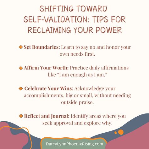 External validation can trap us in cycles of codependency. Let’s explore how seeking approval from others can impact our self-esteem and relationships. 💔✨ What’s one way you practice self-validation? Share below! ⬇️⁠ ⁠ #Codependency #ExternalValidation #SelfWorth #SelfEsteem #Boundaries #SelfValidation #InnerStrength #SelfLove #HumanDesign #Empowerment #HealingJourney Self Validation, I Am Enough, Learning To Say No, Human Design, Inner Strength, Healing Journey, Self Esteem, Daily Affirmations, Self Love