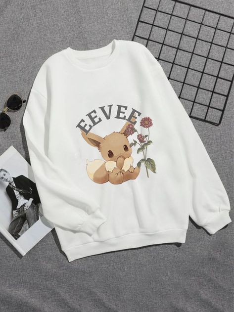 Cute Eevee, Pokemon Hoodie, Pokemon Gifts, Pokemon Pokemon, Cat Hoodie, Anime Hoodie, Cute Pokemon, Staple Pieces, Hoodie Design