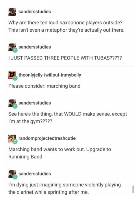 Band Kids Humor, Band Tumblr, Musician Jokes, Band Funny, Musical Jokes, Marching Band Memes, Musician Humor, Marching Band Humor, Band Jokes