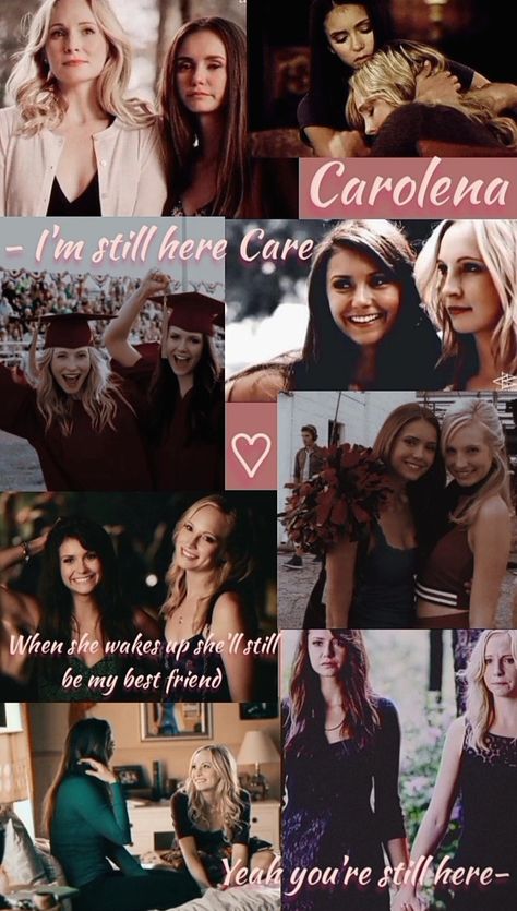 Elena E Caroline, Vampire Diaries Wallpaper Elena, Caroline Wallpaper, Elena And Caroline, Tvd Caroline, Elena Damon, Stefan And Caroline, Vampire Diaries Stefan, Damon And Stefan