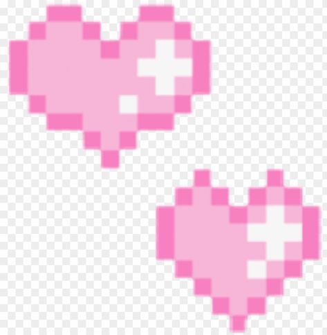 Shine Png, Pink Minecraft, Kawaii Png, Pixel Game, Kawaii Clipart, Pixel Heart, Desktop Icons, Facebook Cover Template, Fire Flower