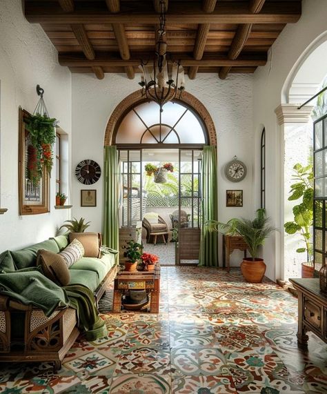 Small Spanish Style Homes Interior, Spanish Style Homes Interior, Hacienda Living Room, Spanish Style Interior Design, Hacienda Style Homes Interiors, Small Spanish Style Homes, Spanish Style Home Interior, Italian Living Room, Hacienda Homes