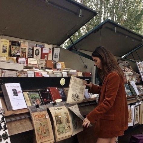 Book Store, On The Edge, The Edge, Dark Academia, A Book, A Woman, Books