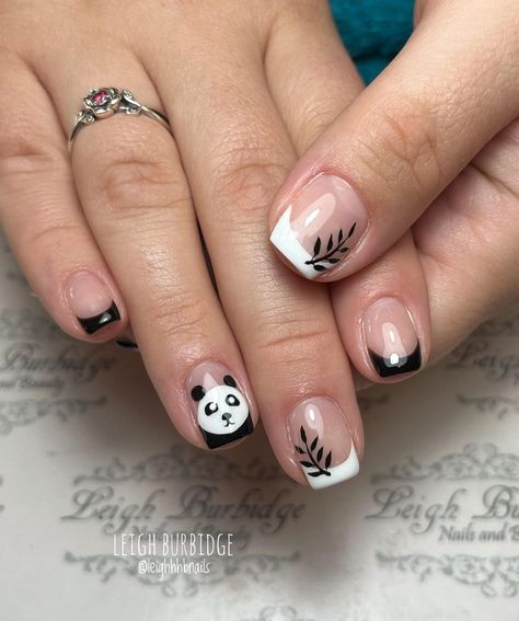 Leigh Burbidge | Nail Artist | Who else can say they spent their day painting pandas on nails? 🐼🌿 | Instagram Panda Nails Designs, Panda Nail Art Design, Panda Nails, Panda Nail Art, Bday Nails, Day Painting, Beauty Stuff, Nail Art Ideas, Designs Ideas