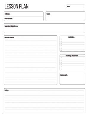 Lesson Plan Template Daily Lesson Plan Template Free, Free Lesson Plan Template Editable, Monthly Lesson Plan Template, Teacher Lesson Plans Template, Teaching Wardrobe, Editable Lesson Plan Template, Preschool Lesson Plan Template, Lesson Plan Pdf, Lesson Plan Format