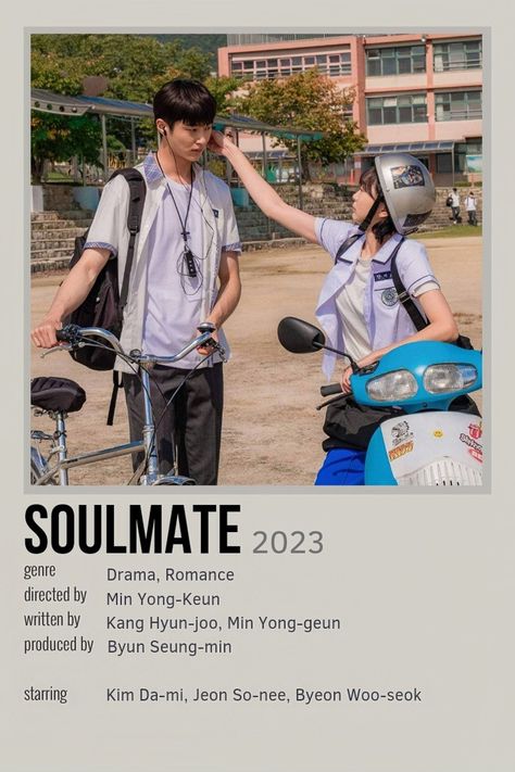 Soulmate Korean Movie, Kdramas To Watch, Movies To Watch Teenagers, Korean Drama Series, Korean Drama Romance, Movie To Watch List, New Movies To Watch, Most Paused Movie Scenes, Film Posters Minimalist