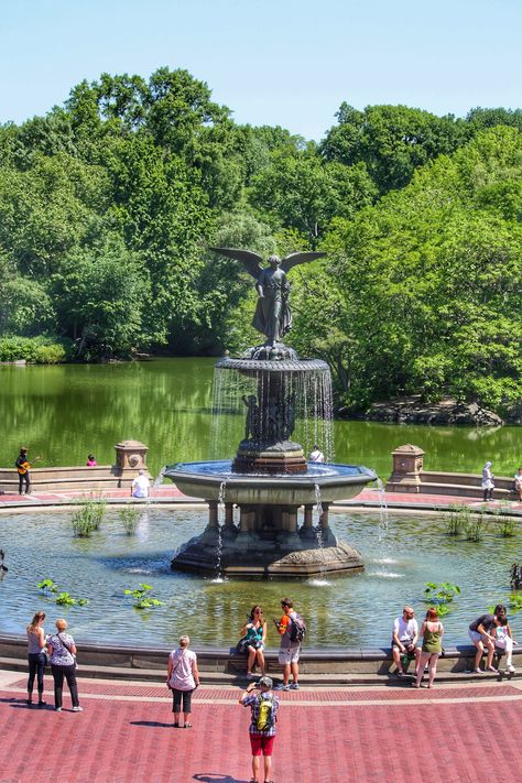 Central Park Aesthetic, New York Itinerary, Bethesda Fountain, Central Park New York City, Popular Photo, New York Attractions, New York City Aesthetic, The Cab, Visit New York City