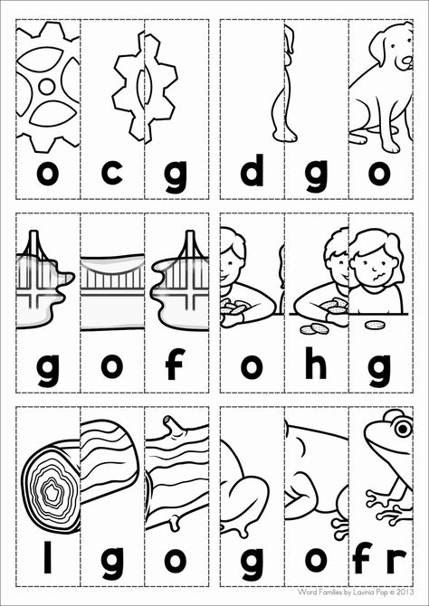 Practice blending and segmenting phonemes with this free printable. Perfect for kindergarten and grade 1. Puzzle Alphabet, English Riddles, First Grade Freebies, Lavinia Pop, Cvc Activities, Cvc Word Activities, Vowel Worksheets, Kindergarten Freebies, Learning Phonics