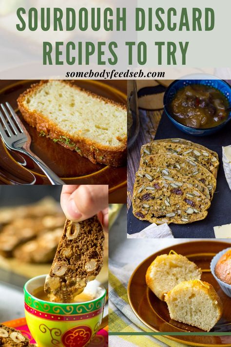 Uses For Sourdough Starter Discard, Leftover Starter Recipes, Recipes For Leftover Sourdough Starter, When Can You Use Sourdough Discard, Soirdoigh Discard Recipes, Unfed Sourdough Discard Recipes, Sourdough Discard Recipes, Discard Recipe, Starter Recipes