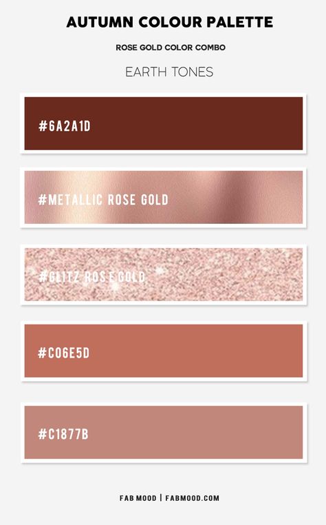 metallic rose gold color, rose gold color combination, rose gold color combo, color that compliment rose gold Rose Gold Color Palette, Rose Gold And Gold, Gold Color Combination, Rose Gold Wallpaper, Gold Color Palettes, Gold Palette, Gold Color Scheme, Color Schemes Colour Palettes, Brand Color Palette