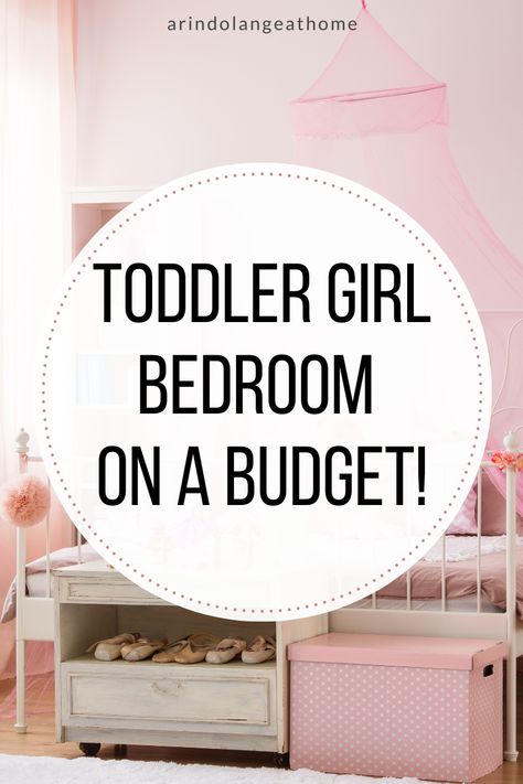 Toddler Girls Room Colorful, Small Bedroom Ideas For Toddler Girl, Bedroom For 5 Year Girl, Preschool Bedroom Girl, Pink Toddler Room Decor, Toddler Room Girl Ideas, Little Toddler Girl Room Decorating Ideas, Three Year Old Bedroom, Pink Toddler Room Ideas