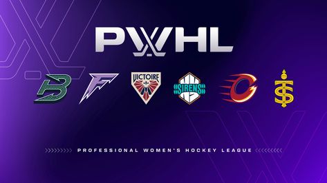 PWHL unveils team names and logos: ‘We just couldn’t be more thrilled’ Women's Hockey, Sport Hockey, Name Logo, Professional Women, Team Names, Ice Hockey, Hockey, Branding