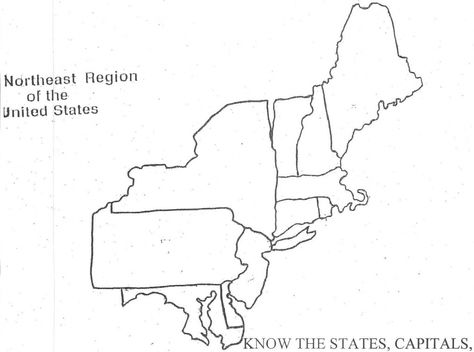 States and Capitals of the Northeast United States Diagram | Quizlet Us Map Printable, United States Geography, Map Quiz, Earth Science Lessons, Classroom Essentials, Us State Map, States And Capitals, Northeast Region, Map Printable