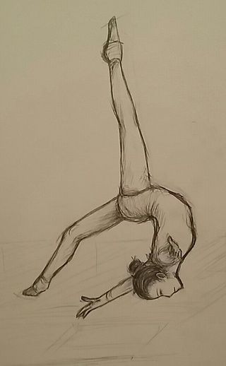 ok but i like drawing gymnasts #pencil #traditionalart #gymnastics #gymnast #poses Super Drawing, Ballet Drawings, Dancing Drawings, Pencil Drawing Tutorials, Arte Van Gogh, Sketchbook Pages, Drawing Pencil, Cute Easy Drawings, Beautiful Drawings