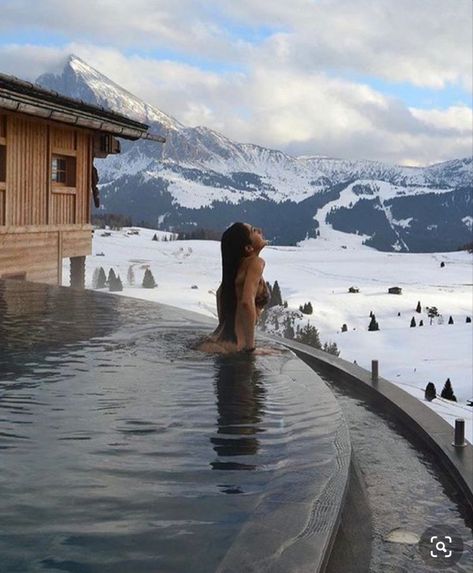 Outdoor Hot Tub, Snow Trip, Mountain Lodge, Winter Vibes, Winter Vacation, Future Travel, Ski Trip, Winter Aesthetic, Travel Goals