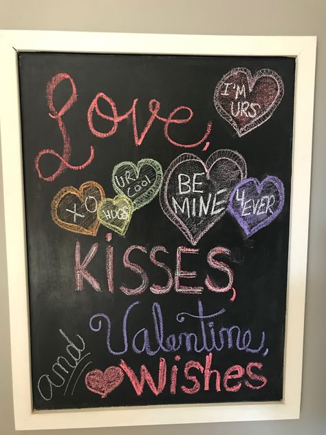 Chalk Wall Ideas, Winter Chalkboard, Chalkboard Walls, Chalkboard Crafts, Boards Ideas, Chalk Wall, Chalkboard Ideas, Chalk It Up, Board Art