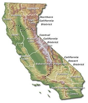 California Public Room | Bureau of Land Management Rockhounding California, Bishop California, Central Coast California, Geode Rocks, Lakes In California, Rock Hunting, Hiking Map, Bureau Of Land Management, Area Map