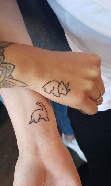 Silly Matching Tattoos Couples, Edgy Matching Tattoos For Best Friends, Best Friend Animal Tattoos, Unhinged Matching Tattoos, Little Matching Tattoos Best Friends, Matching Tattoos For Best Friends Men, Matching Friends Tattoo, Funny Matching Tattoos For Best Friends, Matching Tattoos For Stoners