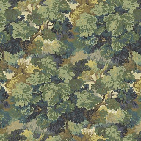 English Oak Fabric in Leaf | Luxury Velvet Curtain Fabric | Modern Fabric Olive Living Rooms, Dark Maximalism, Victorian Fabric, Stylish Curtains, Green Curtains, Rustic Curtains, Paper Tree, Curtain Ideas, Tapestry Fabric