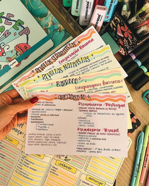 Index Cards Aesthetic, خريطة ذهنية, Mind Map Design, Creative School Project Ideas, Study Flashcards, Effective Study Tips, School Creative, School Organization Notes, Study Smarter