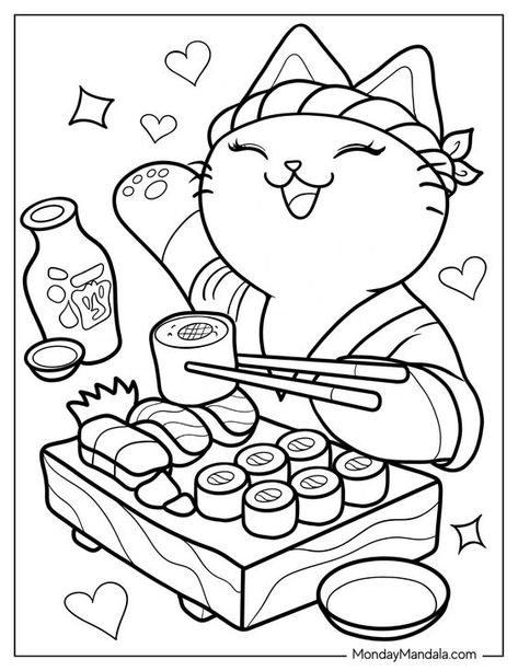 20 Sushi Coloring Pages (Free PDF Printables) Coloring pages for kids #coloringpagesforkids Coloring page for kids #coloringpageforkids Kids coloring page #kidscoloringpage 20.407 Sushi Coloring Page, Creation Coloring Pages, Marine World, Coloring Pages Adult, Spiderman Coloring, Summer Coloring, Farm Animal Coloring Pages, Abstract Coloring Pages, Words Coloring Book