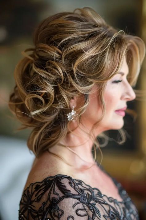 Loose Updos, Mother Of Bride Hairstyles With Bangs, Mother Of The Bride Hairstyles Over 50 Mom Wedding Hairs, Mother Of The Bride Hair Long Mom Wedding Hairstyles Down, Mother Of The Bride Hair Down Curled, Wedding Hair For Mother Of The Bride Wigs & Hair Extensions, Mother Of The Bride Hairdos, Mother Of The Groom Hairstyles, Shaggy Bob Hairstyles