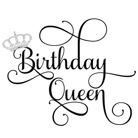 Best Friend Birthday Party, Birthday Queen Crown, Queen Crown Svg, Friend Birthday Party, Crown Svg, Birthday Queen, Happy Bday, Queen Crown, Blessed Life