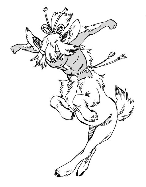 Quadrupedal Human, Goat Centaur, Faun Character Design, Centaur Oc, Creature Drawings, Baby Goats, Mythical Creatures Art, Creature Concept Art, Creature Design