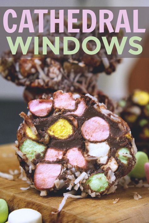 Cathedral Windows Candy, Cathedral Cookies Recipe, Cathedral Window Cookies, Cathedral Window Cookies Recipe, Cathedral Cookies, Itrackbites Recipes, Brownie Truffles Recipe, Amazing Christmas Desserts, Easter Candies