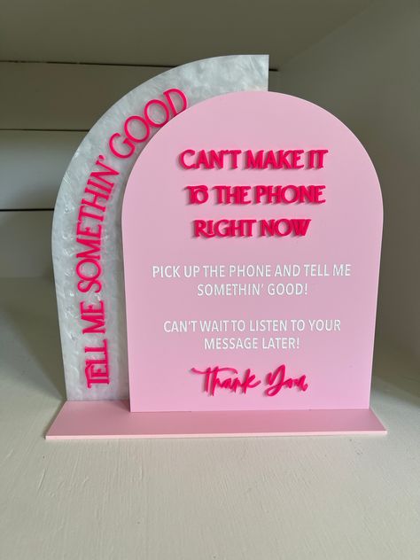 Audio Guest Book Signage, Guestbook Signs, Guest Book Signage, Wedding Phone, Custom Merch, Book Signing Event, Audio Guest Book, Song Request, Barbie Inspired