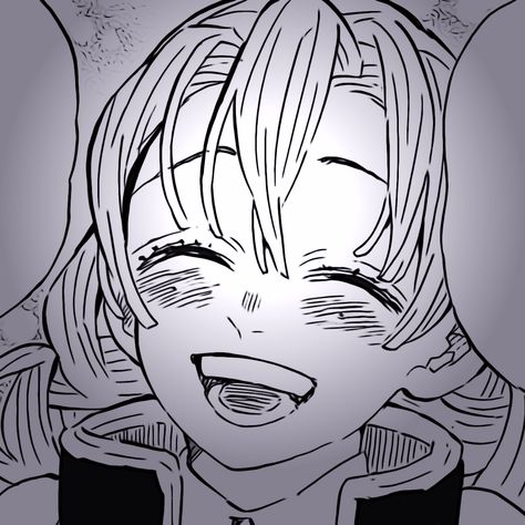 Kny Official Art Manga, Manga Icon Demon Slayer, Mitsuri Manga Icon, Demon Slayer Au, Mitsuri Manga, Mitsuri Icon, Kanroji Mitsuri, Anime Expressions, Manga Icon