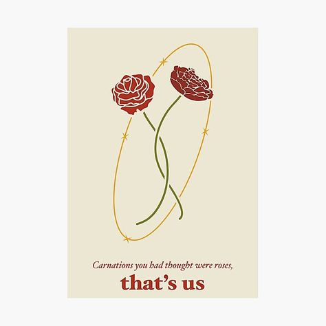 Carnations You Had Thought Were Roses, Taylor Swift Maroon Tattoo, Maroon Taylor Swift Tattoo, Maroon Poster, Maroon Taylor, Taylor Swift Tattoo, I Need You Love, New Bedroom Design, Bad Thoughts