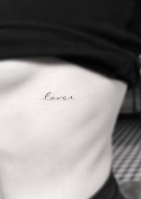 Tattoo Word Fonts, Small Quote Tattoos, Single Needle Tattoo, Tattoos For Lovers, Cute Tiny Tattoos, Cool Small Tattoos, Discreet Tattoos, Dainty Tattoos, Wedding Tattoos