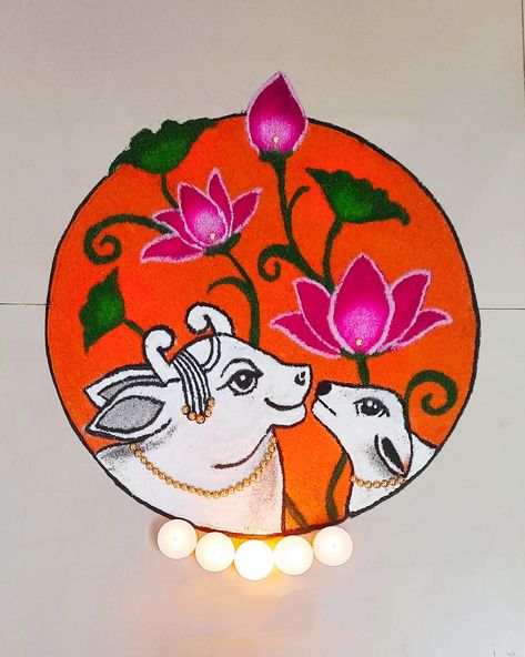 Rangoli Design For Dhanteras, Happy Dhanteras Rangoli, Dhanteras Rangoli Design, Dhanteras Rangoli, Ready Rangoli, Simple Flower Rangoli, Poster Rangoli, Design Rangoli, Easy Rangoli Designs Videos