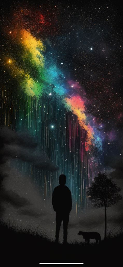 #wallpaper #wallpaperforyourphone #stars #rainbow #pride #pridemonth Dark Pride Wallpaper, Astronomical Wallpaper, Hidden Pride Wallpaper, Pride Wallpapers Iphone, Lgbtq Wallpapers Aesthetic, Pride Wallpaper Iphone Aesthetic, Lgbtq Pride Wallpaper, Pride Aesthetic Wallpaper, Gay Backgrounds Aesthetic