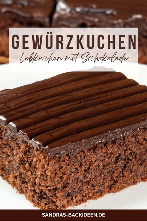 German Baking, Chocolate Heaven, German Food, Banana Split, Love Cake, Cookie Cake, Homemade Cakes, Christmas Cake, No Bake Cake