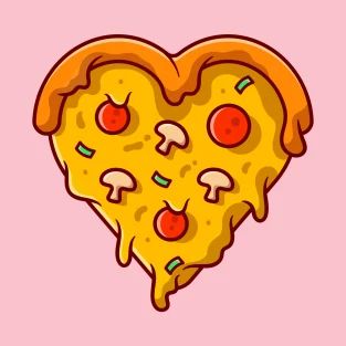 T-Shirts by Catalyst Stuff | TeePublic Pizza Icon, Burger Cartoon, Pizza Sushi, Pizza Cartoon, Pizza Drawing, Pizza Vector, Valentine Doodle, Doodle Girl, Cute Pizza