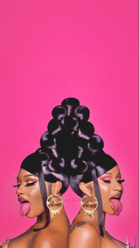 Cardi B Album Cover, Cardi B Pics, Cardi B Photos, Rapper Wallpaper Iphone, Estilo Kylie Jenner, $b Wallpaper, Bad Girl Wallpaper, Bedroom Wall Collage, Bongos