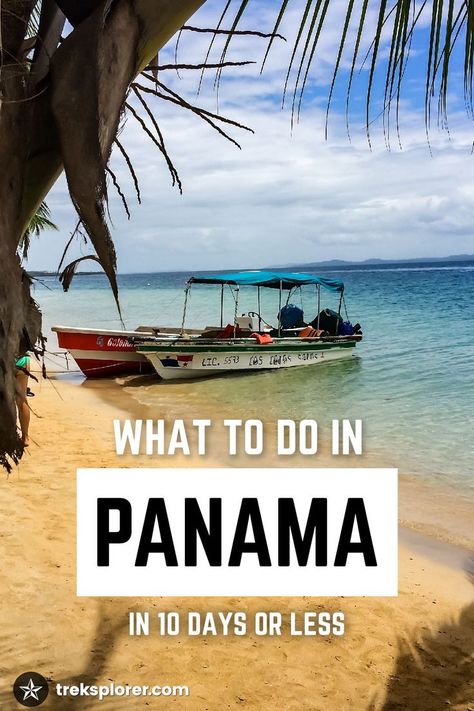 Plan your trip to Panama with this beginner's guide of what to do in Panama and 10-day Panama itinerary. What To Do In Panama, Panama Itinerary, Panama Culture, Central America Destinations, Latin America Travel, Panama Travel, Tegucigalpa, Central America Travel, Text Overlay