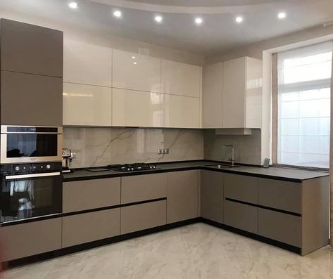 Hiasan Dalaman Dapur, Dapur Moden, Desain Pantry, Simple Kitchen Design, Kitchen Design Color, Kitchen Modular, Kitchen Cupboard Designs, Kabinet Dapur, Modular Kitchen Designs