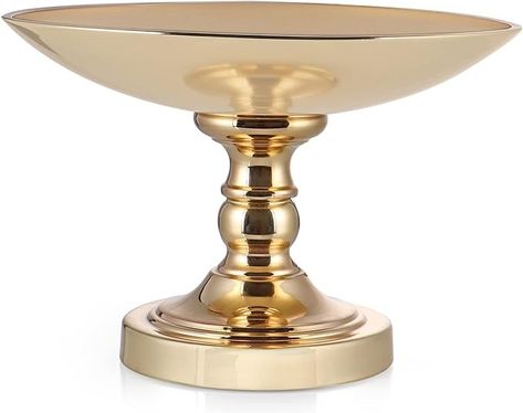 Amazon.com: MDLUU Centerpiece Holder Bowl, Decorative Footed Bowl, Pedestal Fruit Tray for Dining Room Table, Coffee Table, Living Room Decor, 11.8''Dia.×8''H (Gold) : Home & Kitchen Coffee Table Wedding, Table Living Room Decor, Bowl Pedestal, Coffee Table Living Room, Star Night Light, Floral Bowls, Footed Bowl, Table Living Room, Night Light Lamp