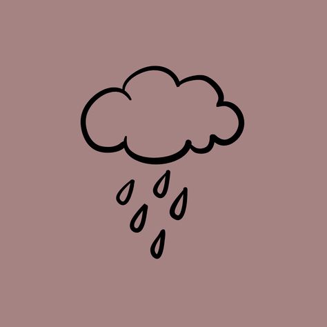 Simple Rain Cloud Tattoo, Tiny Rain Cloud Tattoo, Rain Cloud Drawing, Thundercloud Tattoo, Raincloud Tattoo, Rain Cloud Tattoos, Rain Tattoo, Umbrella Tattoo, Cast Nets