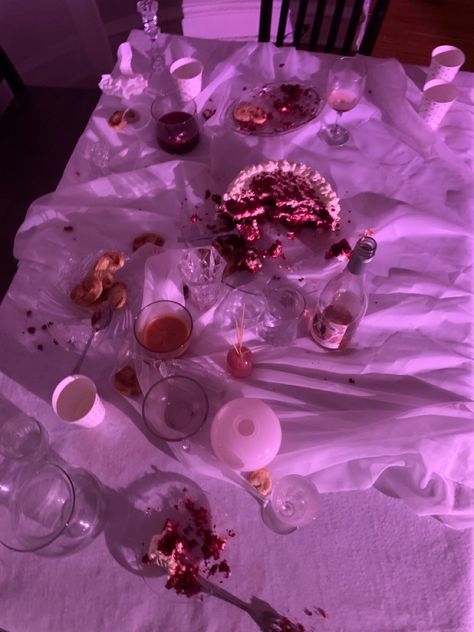 After The Party Aesthetic, After Party Mess, After The Party, Party Aesthetic, After Party, Cake