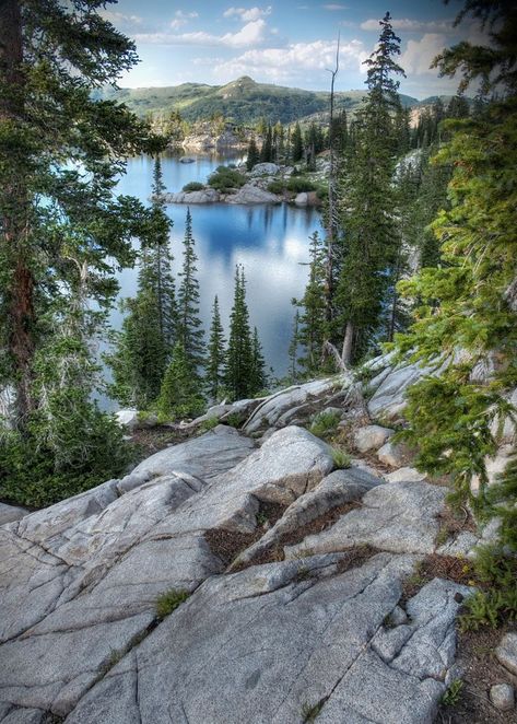 Lake Mary in Big Cottonwood Canyon, Wasatch Mountains, northern Utah Wasatch Mountains Utah, Northern Utah, Lake City, Salt Lake City, Utah, Salt, Camping, Lake, Natural Landmarks