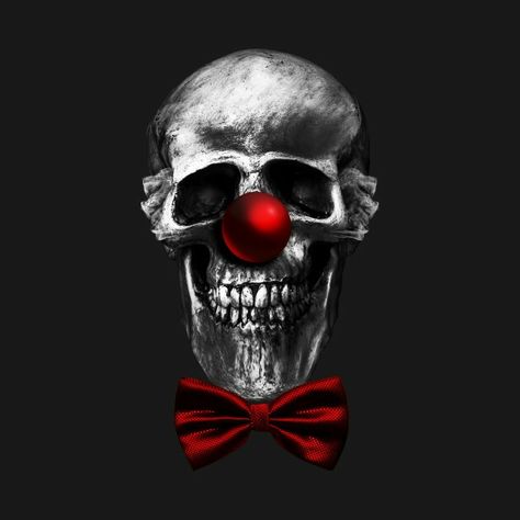 Skeleton Clown, Clown Skull, Christmas Magic, Cool Wallpaper, Tattoos And Piercings, Anatomy, Skeleton, Piercings, Craft Ideas