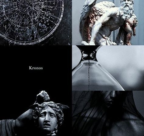 Ruled By Saturn Aesthetic, Uranus God Aesthetic, Cronus Aesthetic, Kronos Aesthetic, Kronos Greek Mythology, Kronos Titan, Chronos God Of Time, Greek Titans, Greek Pantheon