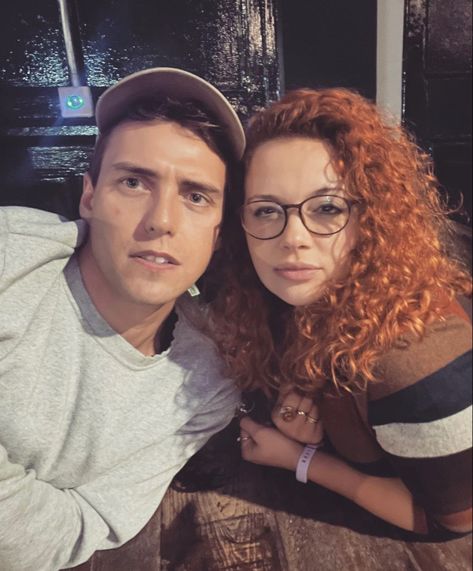 Carrie Hope Fletcher And Jamie Muscato, Jamie Muscato, Carrie Hope Fletcher, Meant To Be Yours, Musical Theatre, Profile Picture, Pop Culture, Carry On, It Cast