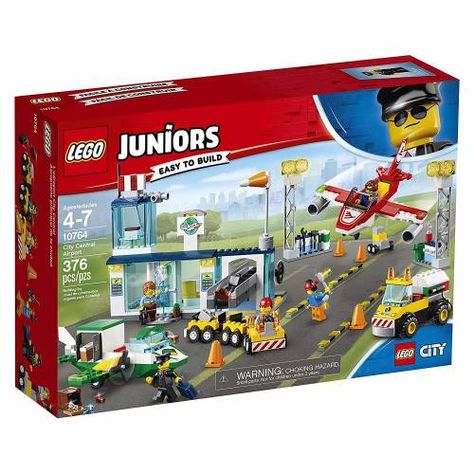 Lego Airport, Lego Juniors, Lego City Police, Lego Shop, Lego 4, Construction Lego, Shop Lego, Fuel Truck, Lego Store